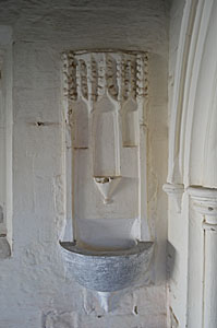 Stoup in the north porch March 2016